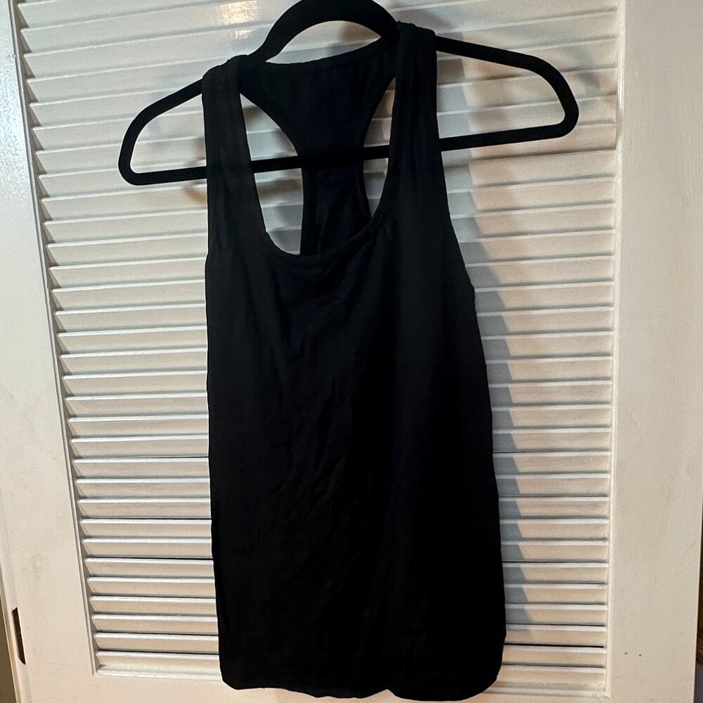 Ingrid & Isabel BeMaternity Black Activewear Top – Built-In Shelf Bra – Size 2X